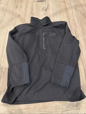 The North Face Men's Gray Half-Zip Pullover